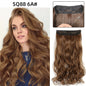 Adjustable Synthetic Hair Curtain Wig for Women