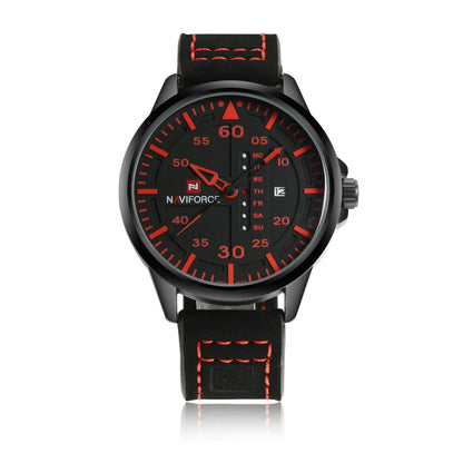 Casual business waterproof quartz watch with a classic design and clear analog dial