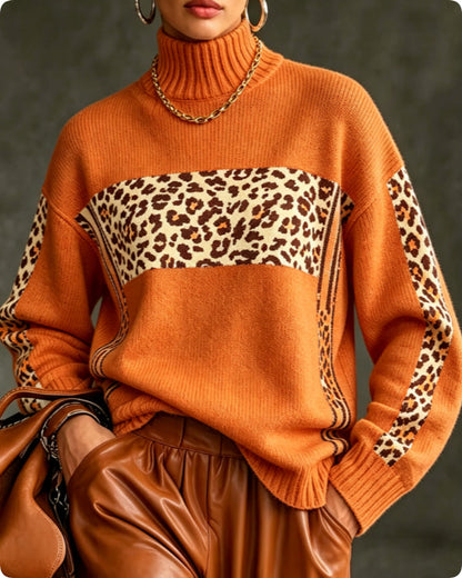 Women's plus-size loose sweater by My Store, relaxed fit and soft knit design