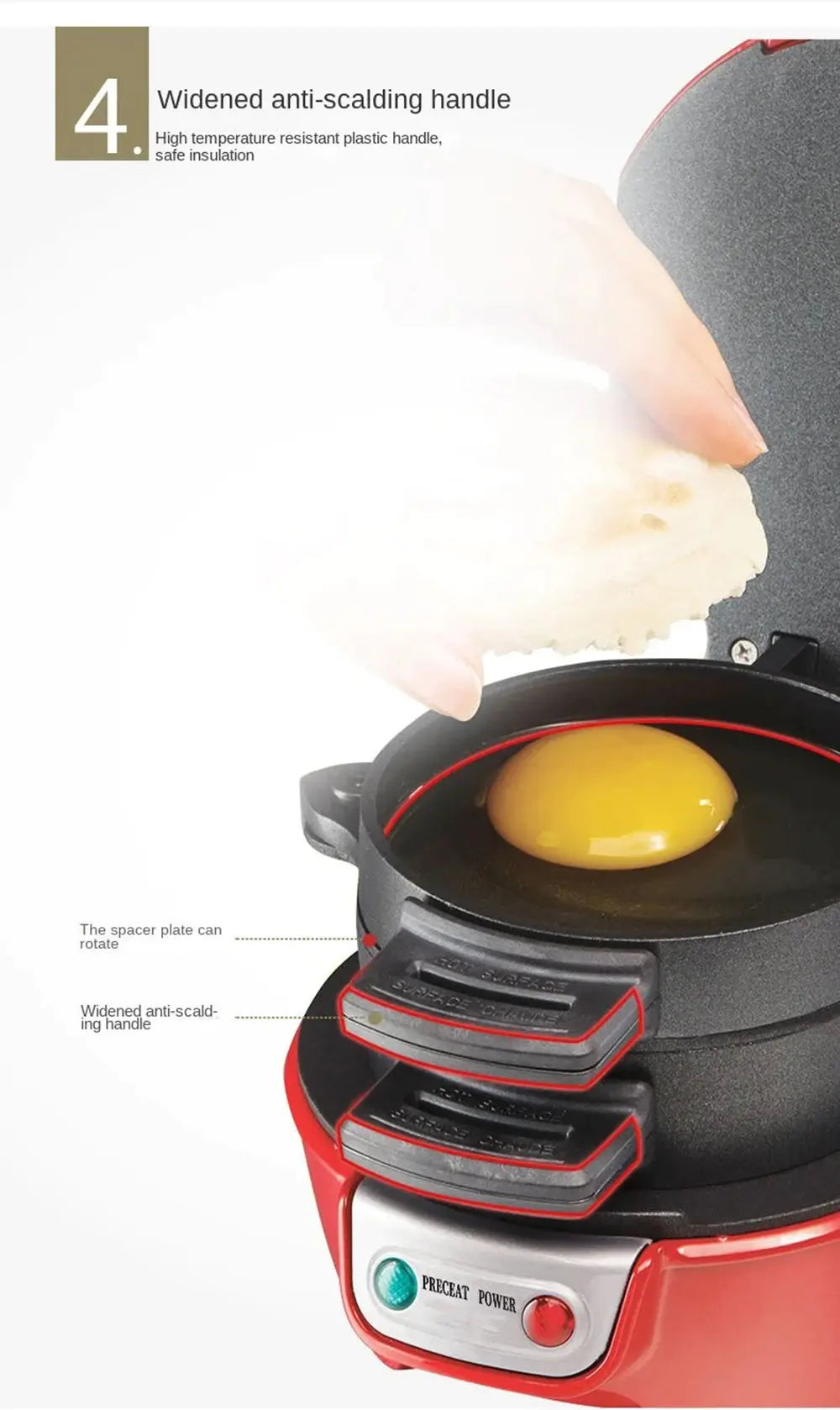110V Breakfast Sandwich Maker