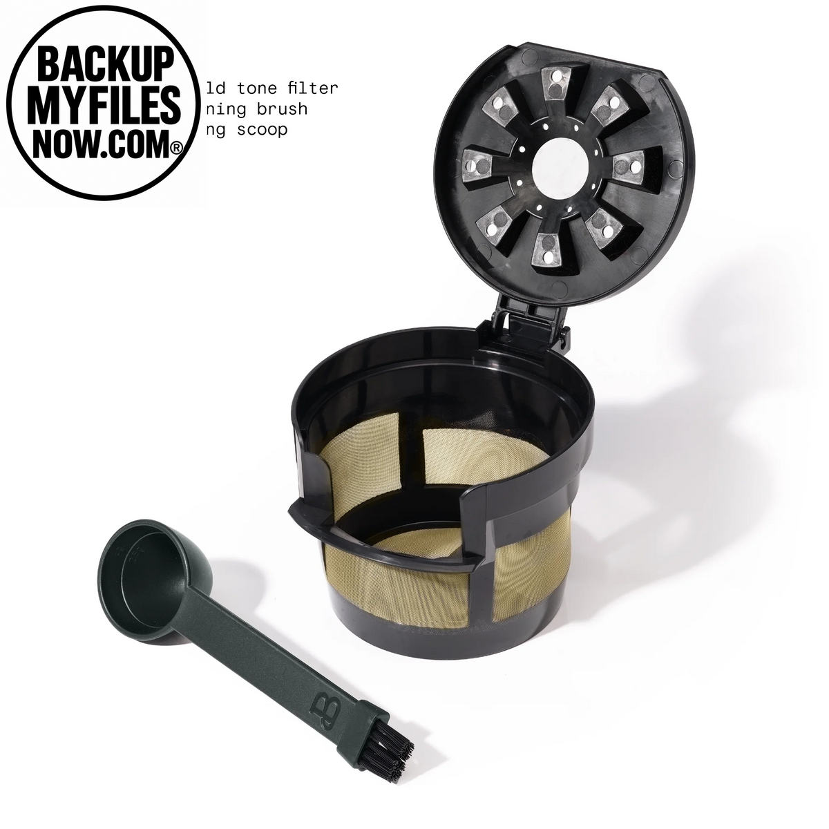 Beautiful Perfect Grind™ Sage Green Programmable Single Serve Coffee Maker by Drew Barrymore, showing the sleek, modern design.