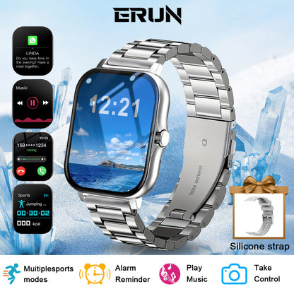Sports outdoor smart watch with step count, sleep monitoring, and Bluetooth call features