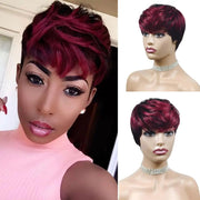 BeiSD Short Pixie Cuts Hair Wigs for Women Girls Short Wigs with Bangs Synthetic Wigs for Black/White Women (X1012) - BACKUPMYFILESNOW