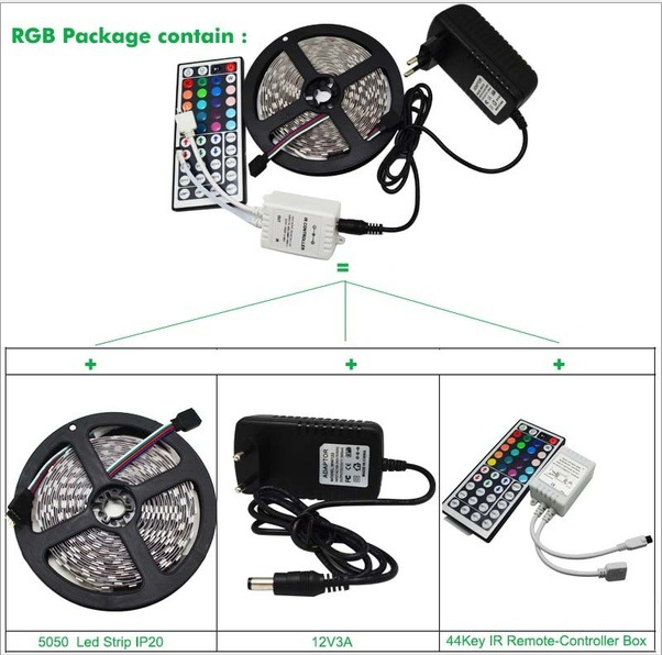 RGB LED Light Power Adapter