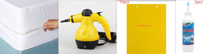 My Store steam cleaner with compact handheld design for cleaning household surfaces