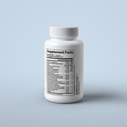 Nutra Moment Blood Sugar Support supplement bottle with label, featuring capsules and health benefits information.