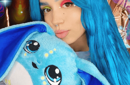 Moon Pals Bo 5lb Hugger Plush toy featuring soft, cuddly fabric and a cute plush design perfect for hugging and comfort.