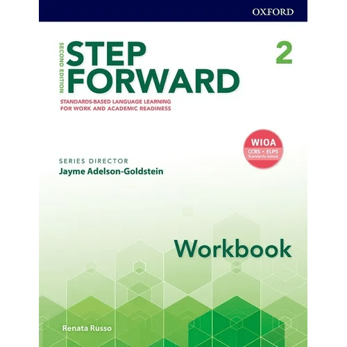 Step Forward 2e Level 2 Workbook by splitShops, paperback book for standard-based language learning and academic readiness.