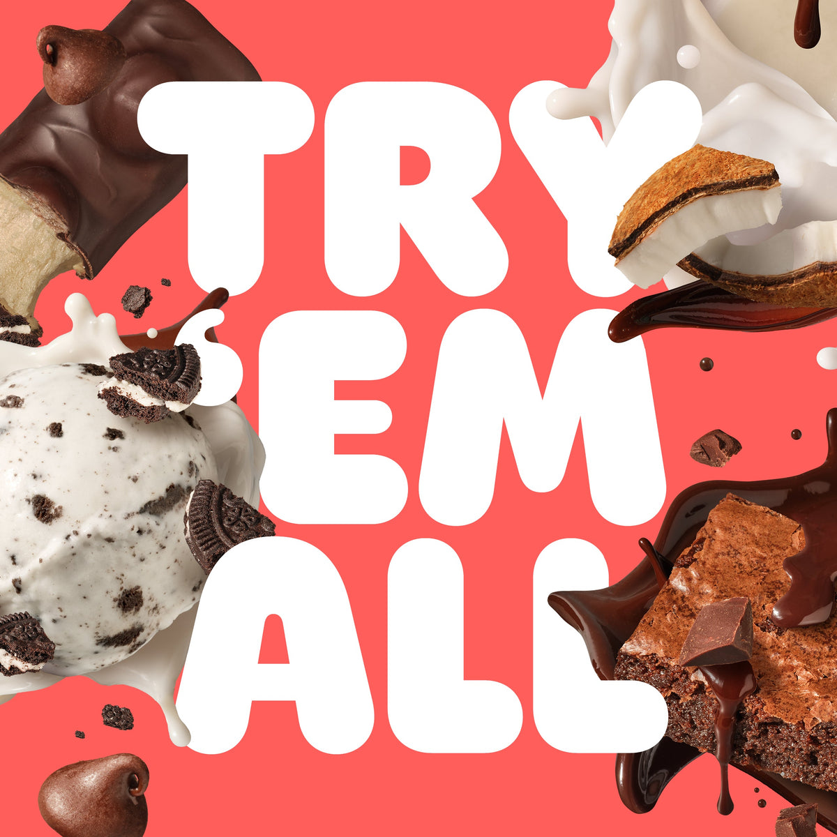 Built Strawberries 'N Cream Puff bar with a layered puff texture and fresh strawberry and cream flavor.