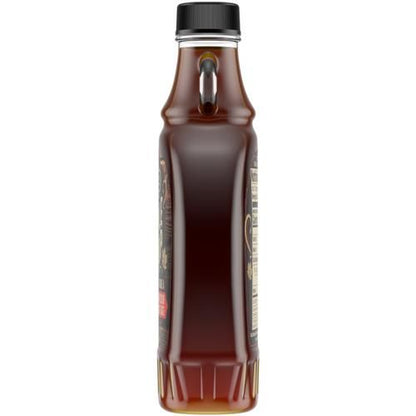 ByBies Private Selection Grade A dark maple syrup in a 12 fl oz bottle, ideal for breakfast and cereal.