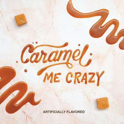 ByBies Dunkin’ Caramel Me Crazy flavored coffee Keurig K-Cup pods, 10-pack, showcasing the coffee pods with caramel flavor branding.