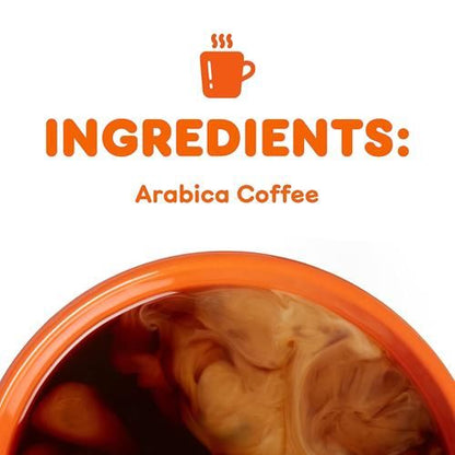 ByBies Dunkin Original Blend medium roast whole bean coffee in a 12-ounce bag, showing fresh coffee beans and packaging.