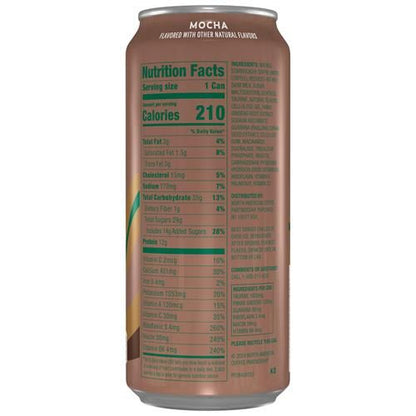 Starbucks Doubleshot Energy Mocha drink in a 15 oz can, byByies brand, with the label visible on the can.