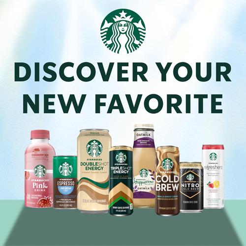 ByBies Starbucks Iced Energy Blueberry Lemonade sparkling energy drink in 12 Fl Oz can with vibrant blue and yellow label.