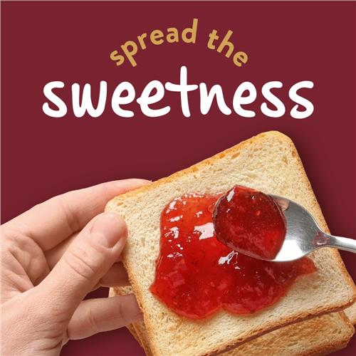 ByBies Kroger Strawberry Jam in 18 oz jar, perfect for spreading on toast or adding to desserts, from sauces, gravies & marinades category.