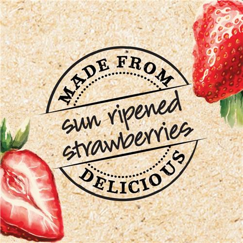 ByBies Kroger Strawberry Preserves 18 oz jar, sweet fruit spread for sauces, desserts, or breakfast.