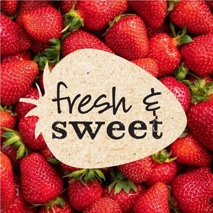 ByBies Kroger Strawberry Preserves 18 oz jar, sweet fruit spread with fresh strawberry pieces, ideal for breakfast or baking.