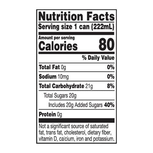 Two packs of ByBies Big K Ginger Ale caffeine-free mini soda cans, each with six 7.5 fl oz cans, on a plain background.