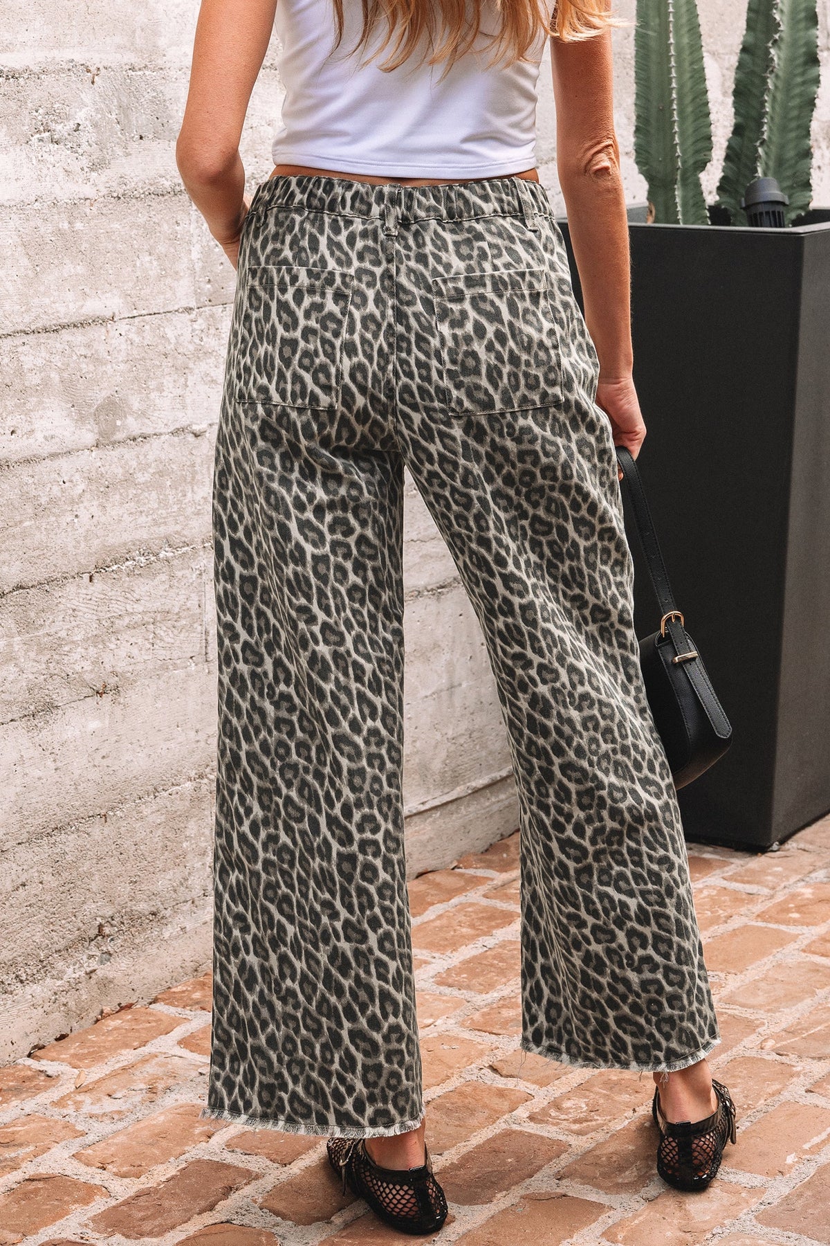 Light blue Frankie Straight Loose Leg Jeans by Threaded Pear, showing the relaxed fit and classic denim texture.
