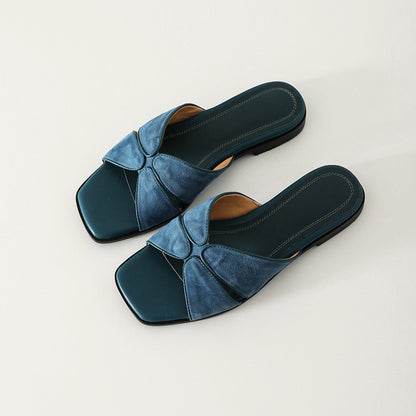 One-step slip-on fairy-style comfortable sandals in a lightweight, elegant design