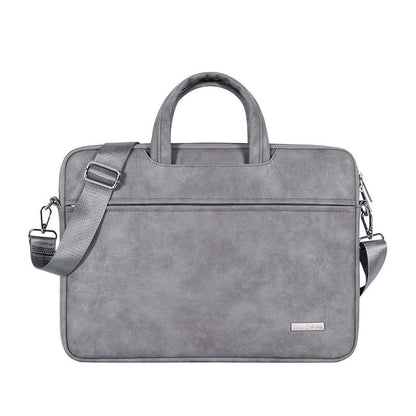 Black laptop bag briefcase sleeve protective case for carrying and shielding a laptop