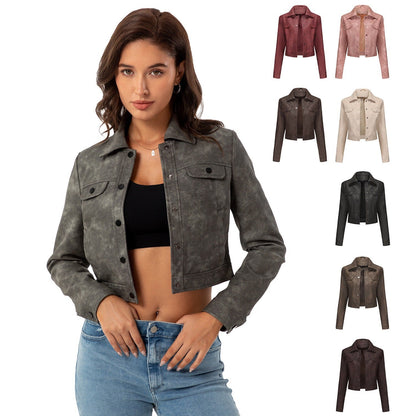 Thin multi-pocket cardigan casual jacket in a lightweight design with button front and practical pockets