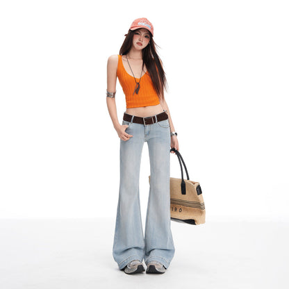 Low waist skinny jeans by My Store in a slim-fitting denim design