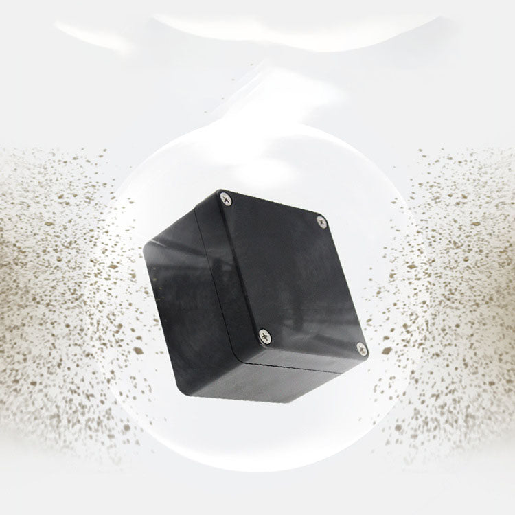 Power Box plastic shell junction box, white electrical enclosure with hinged cover and cable entry points