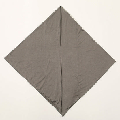 Women’s versatile highly elastic soft ethnic headscarf in a patterned fabric wrap style