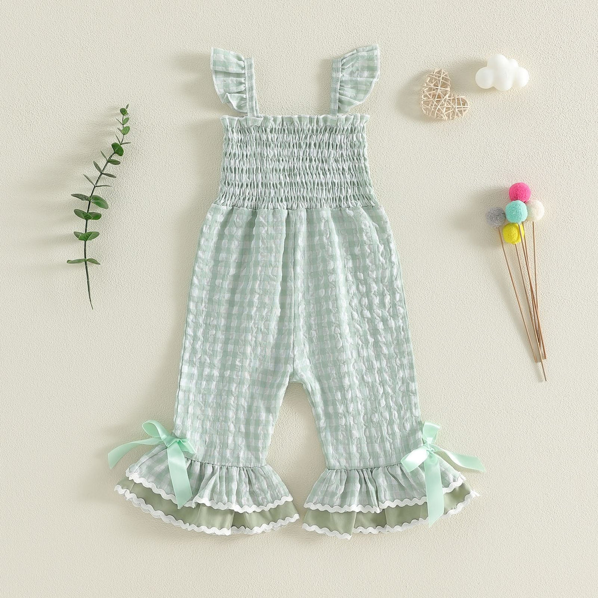 Sleeveless strap jumpsuit with flared pants in a stylish, full-length design
