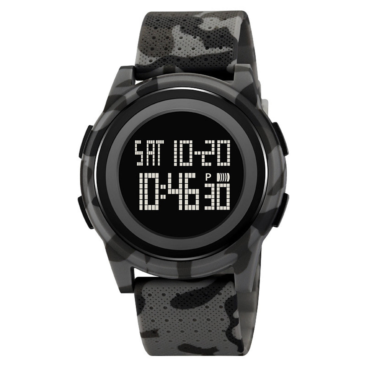 Simple casual student watch with a minimalist fashion design, shown against a clean background