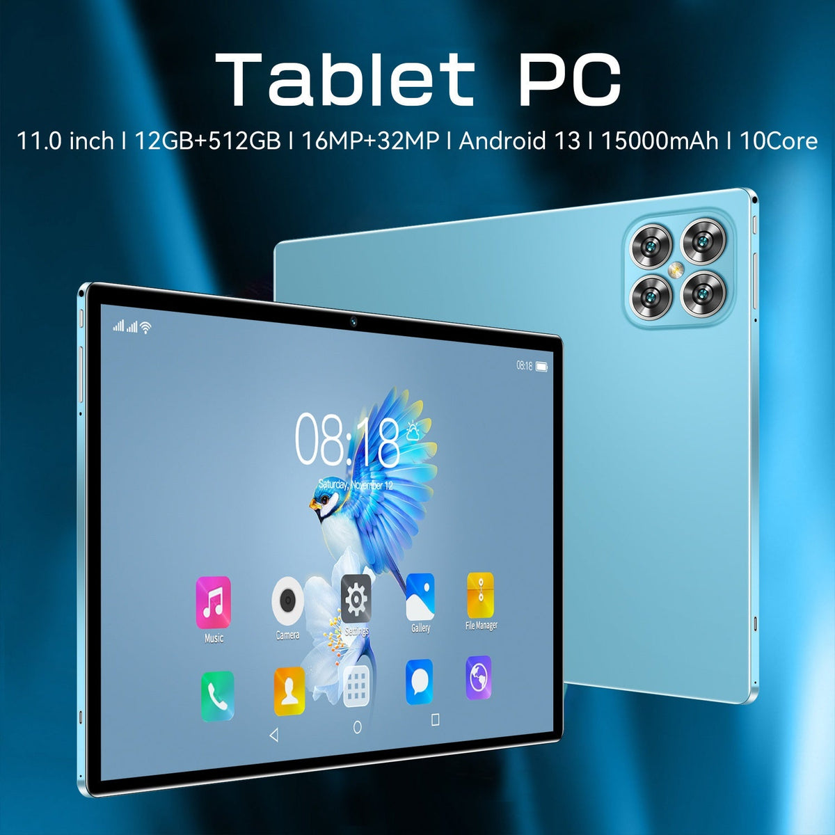 Portable And Minimalist Home Tablet Computer