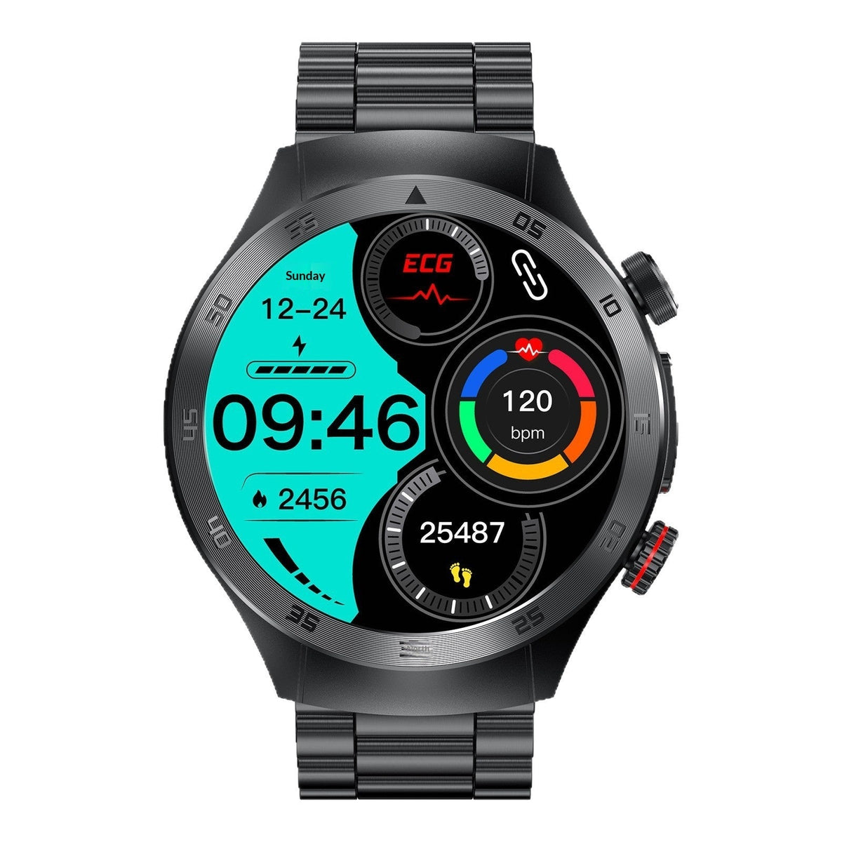 Sports Bluetooth call long-lasting smart watch with digital display and wristband