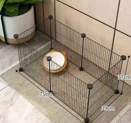 Small dog indoor isolation fence cage by My Store, designed for home use