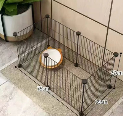 Small dog indoor isolation fence cage by My Store, designed for home use