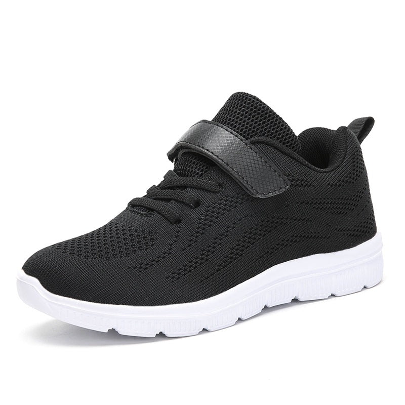 Breathable lightweight flying shoes, casual children's sports shoes in a sporty design