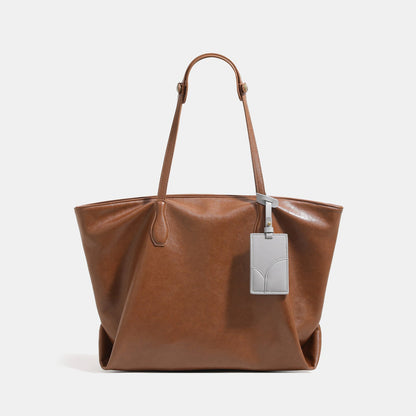 Niche Design large capacity tote bag, spacious everyday carryall with durable handles