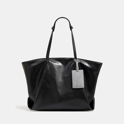 Niche Design large capacity tote bag by My Store, spacious everyday carryall with sturdy handles