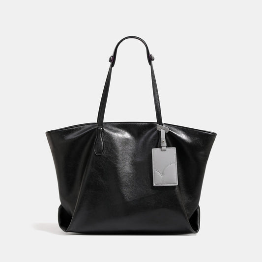 Niche Design large capacity tote bag by My Store, spacious everyday carryall with sturdy handles