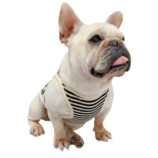 Personalized dog summer clothes in lightweight thin section design for warm-weather comfort