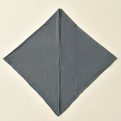 Women's versatile highly elastic soft ethnic headscarf in a textured fabric; black and white abstract pattern.