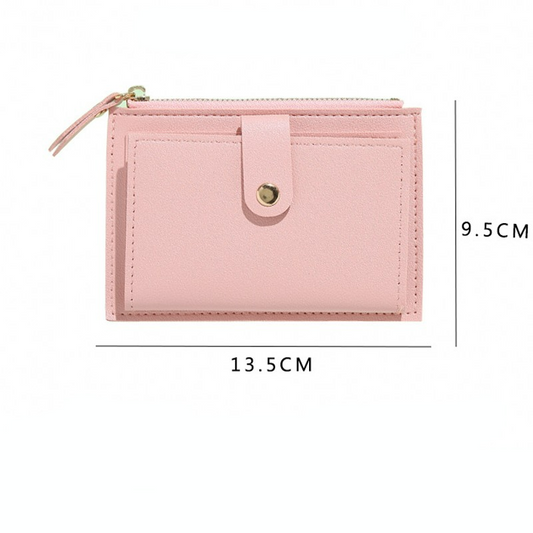 Luxury Designer Women's Cute Small PU Wallet Purse