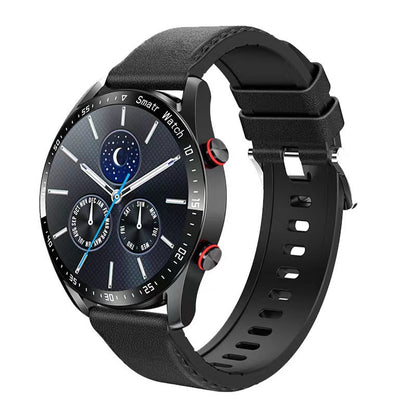 Waterproof multi-functional smartwatch with motion tracking and long battery life on display