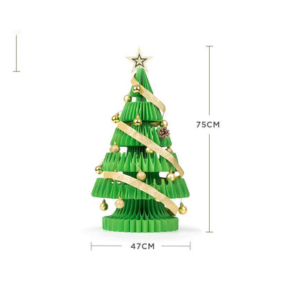 Christmas decorations with assorted ornaments for decorating a tree