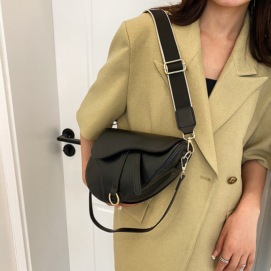Luxury designer women's PU leather crossbody bag by BACKUPMYFILESNOW® with sleek design and adjustable strap.