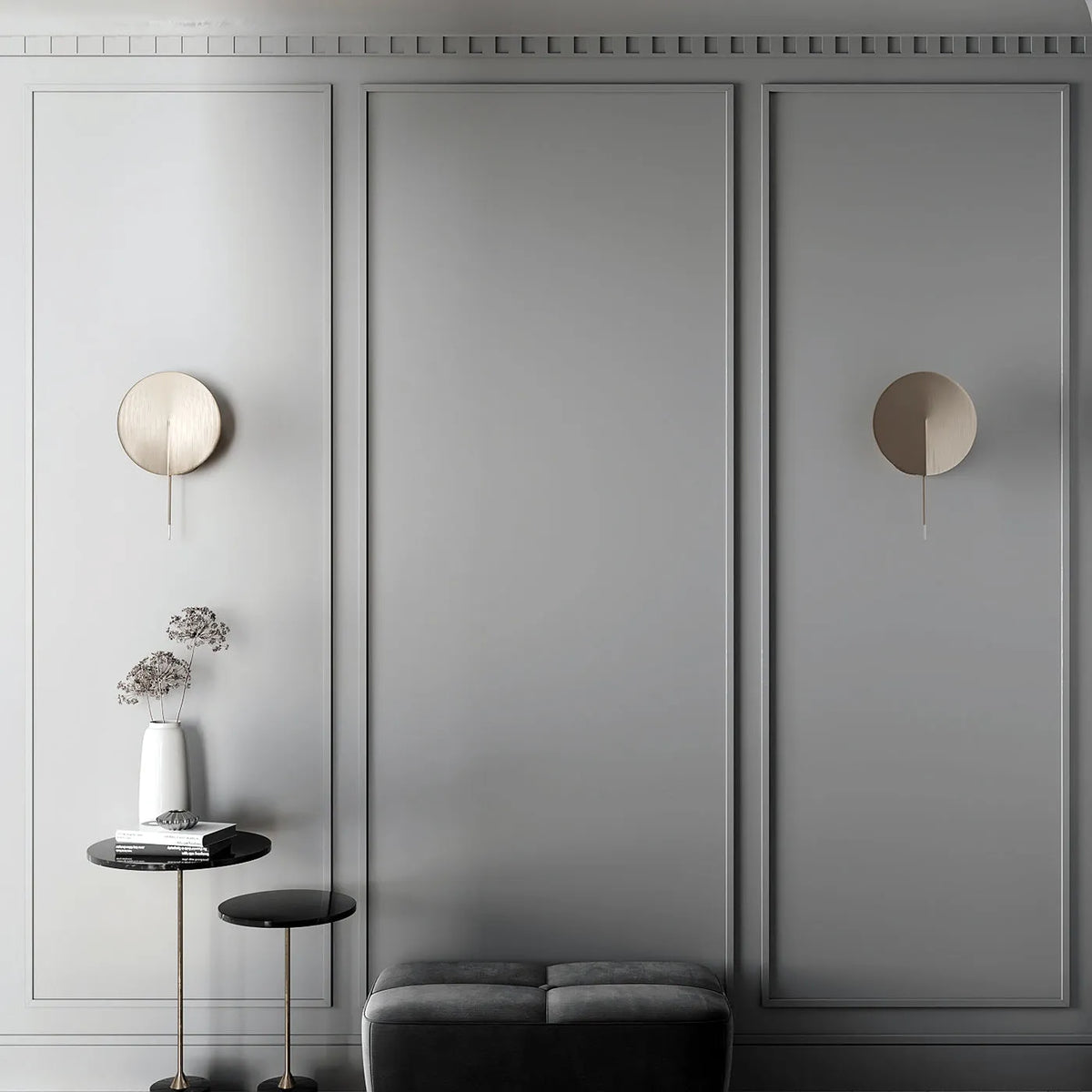 Ready to Assemble Wall Molding Package - 3 Vertical Frames | Easy Installation