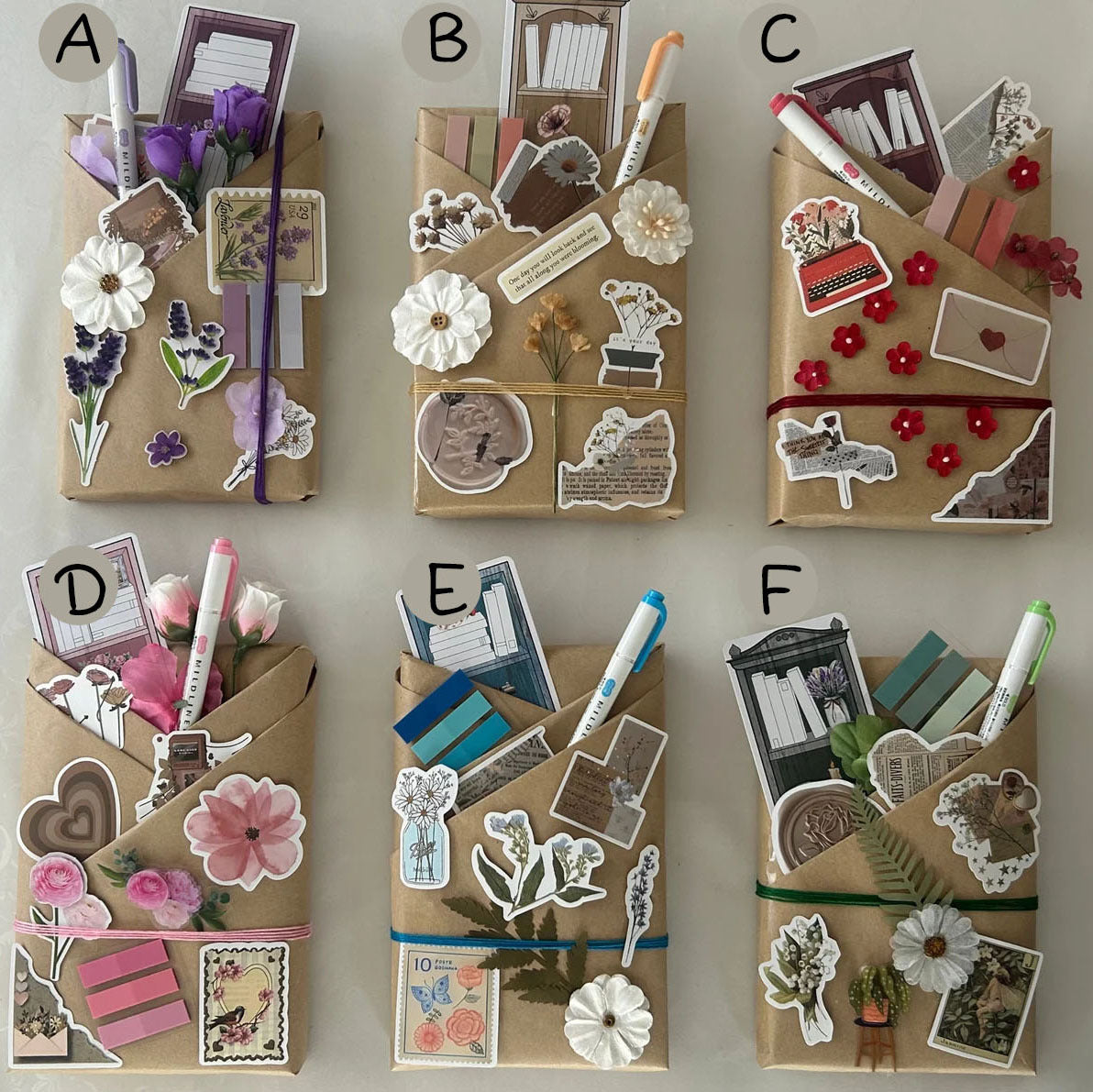Blind date with a book gift featuring a wrapped real English book from BookishGifts
