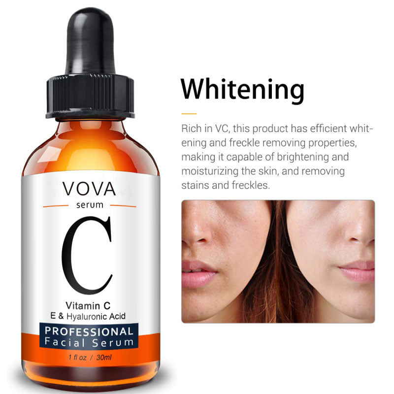 Vitamin C facial serum bottle labeled Amazon by My Store