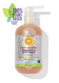 California Baby No Fragrance Super Sensitive Shampoo & Bodywash in 8.5oz bottle, gentle for sensitive skin, suitable for hair and body.
