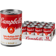 Campbell's Condensed Spicy Buffalo - Style Cream of Chicken Soup, 10.5 oz Can (Case of 12) - BACKUPMYFILESNOW